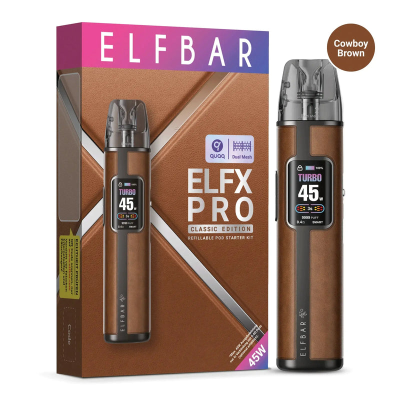 ELF Bar - ELFX Pro - Kit - Cowboy Brown ELFBAR