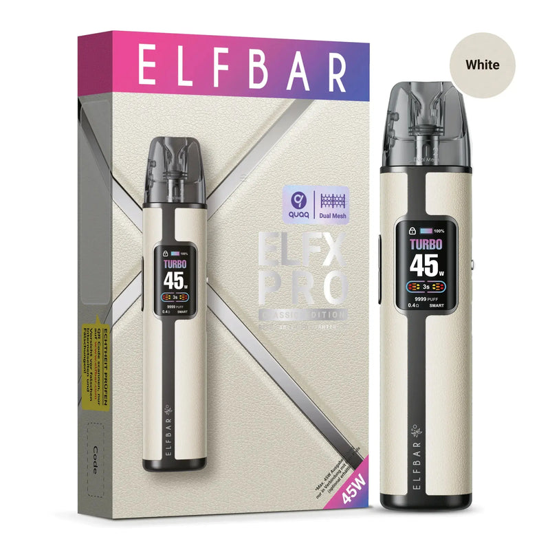 ELF Bar - ELFX Pro - Kit - White ELFBAR