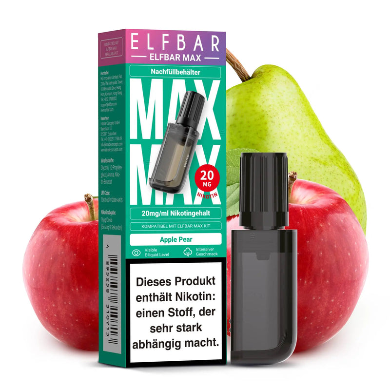 Elfbar Max Pod - Apple Pear 20mg Nikotingehalt ELFBAR