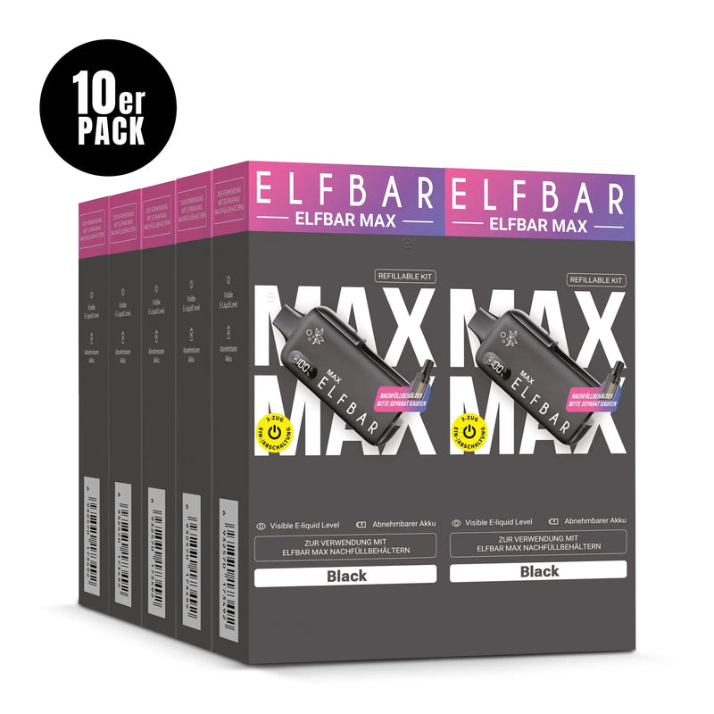 Elfbar Max Akku - 650mAh - Black ELFBAR