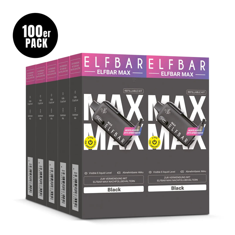 Elfbar Max Akku - 650mAh - Black ELFBAR