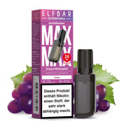 Elfbar Max Pod - Grape 20mg Nikotingehalt ELFBAR