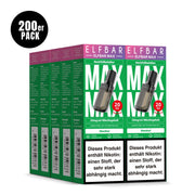 Elf Bar Max Menthol Nachfüllbehälter 20mg/ml Nikotin 200er Pack mit Warnhinweis