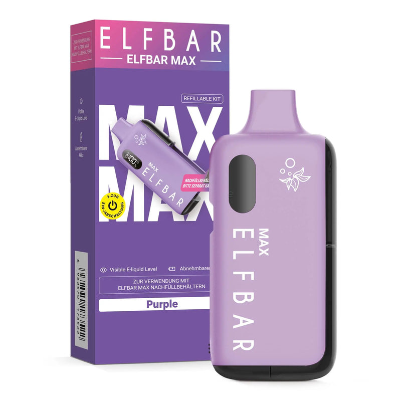 Elfbar Max Akku - 650mAh - Purple ELFBAR