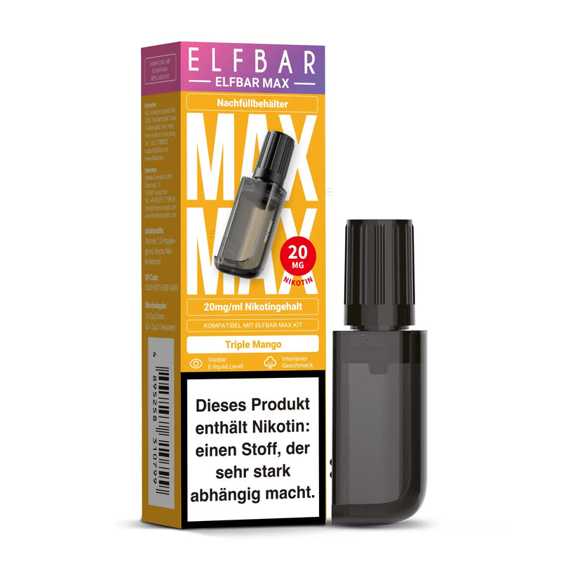 Elfbar Max Pod - Tripple Mango 20mg Nikotingehalt ELFBAR