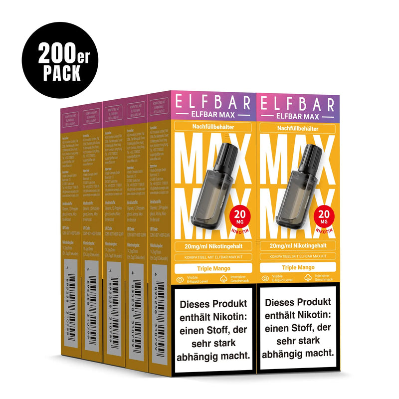 Elfbar Max Pod - Tripple Mango 20mg Nikotingehalt ELFBAR