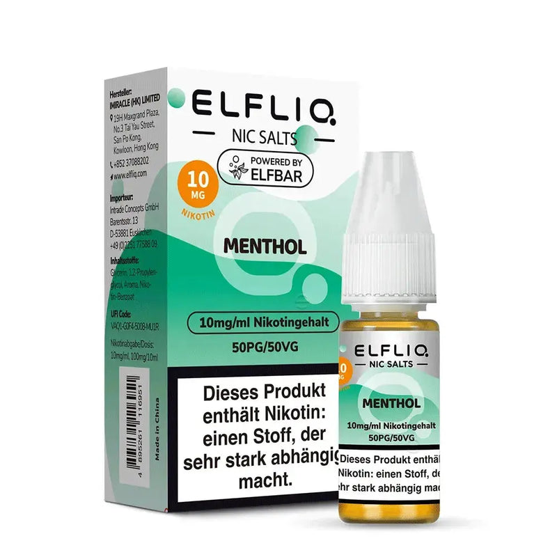 Elf Bar - Elfliq Menthol nikotinsalz liquid ELFBAR