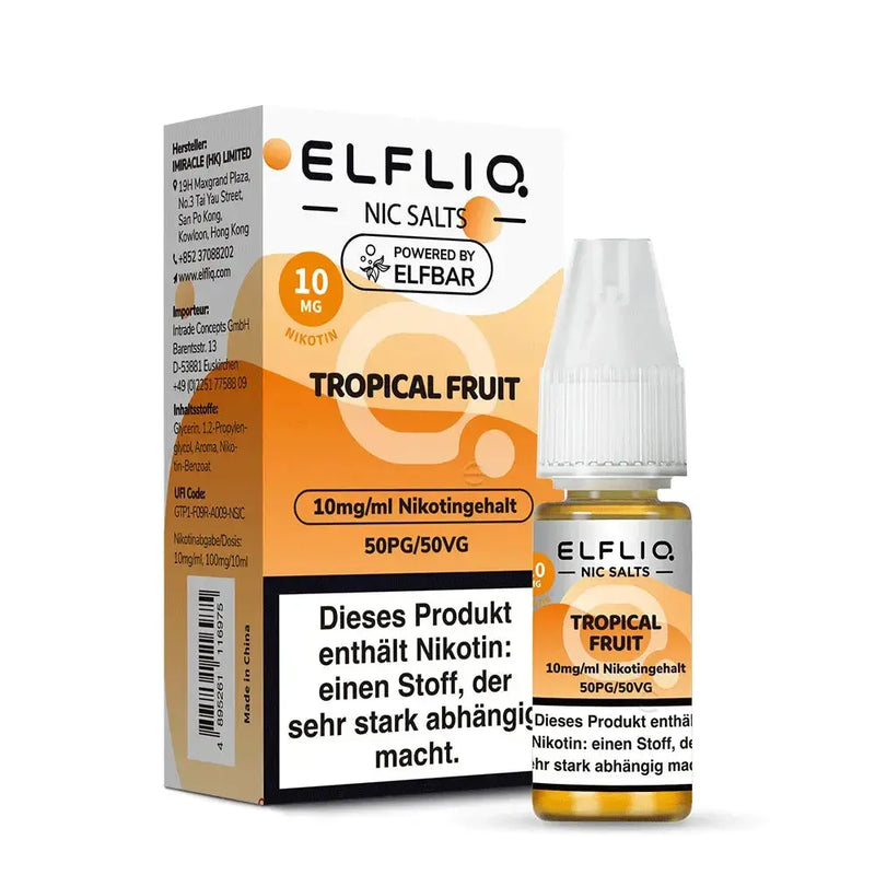 ElfBar - Elfliq Tropical Fruit nikotinsalz liquid ELFBAR