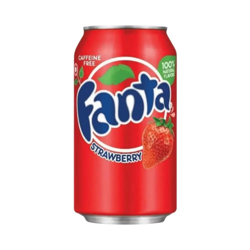 Fanta - Strawberry USA (12 * 355,00 ml.) - Smokey-Dealz