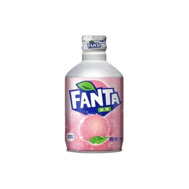Fanta - White Peach Metal Bottle Japan (24 * 300 ml.) - Smokey-Dealz