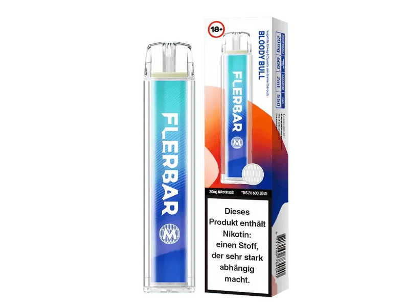 Flerbar 600 - 20mg - Bloddy Bull - Smokey-Dealz