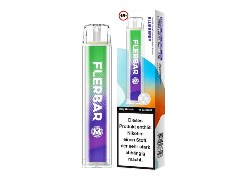 Flerbar 600 - 20mg - Blueberry - Smokey-Dealz
