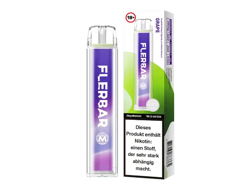 Flerbar 600 - 20mg - Grape - Smokey-Dealz