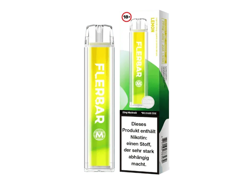 Flerbar 600 - 20mg - Lemon - Smokey-Dealz