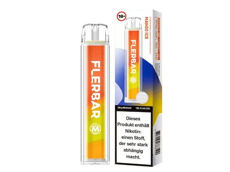 Flerbar 600 - 20mg - Mango Ice - Smokey-Dealz