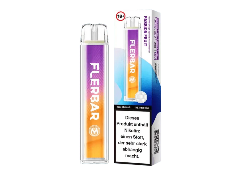 Flerbar 600 - 20mg - Passion Fruit - Smokey-Dealz