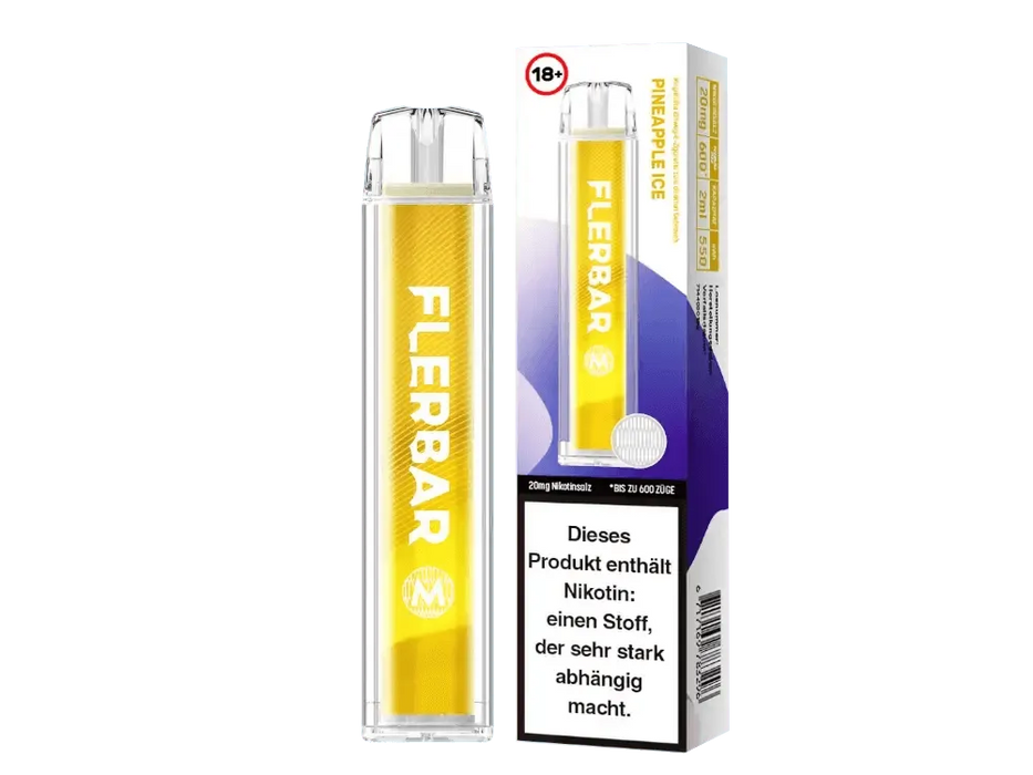 Flerbar 600 - 20mg - Pineapple Ice - Smokey-Dealz