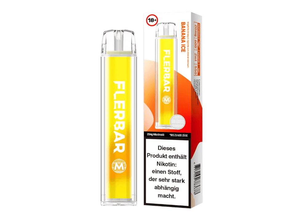 Flerbar 600 - 20mg - Banana Ice - Smokey-Dealz