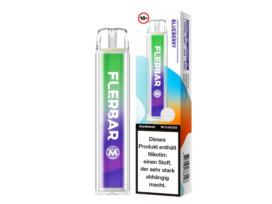 Flerbar 600 - 20mg - Blueberry - Smokey-Dealz