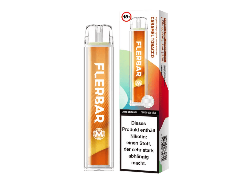 Flerbar 600 - 20mg - Caramel Tobacco - Smokey-Dealz