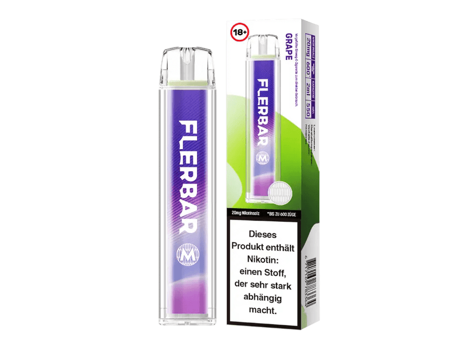 Flerbar 600 - 20mg - Grape - Smokey-Dealz