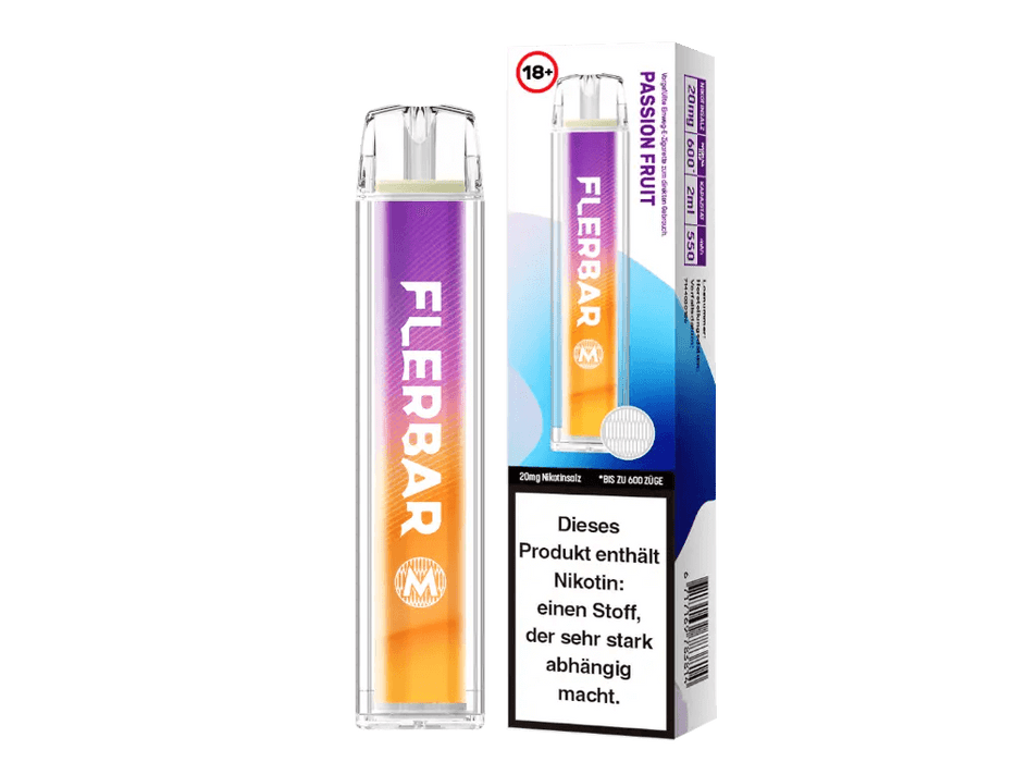 Flerbar 600 - 20mg - Passion Fruit - Smokey-Dealz