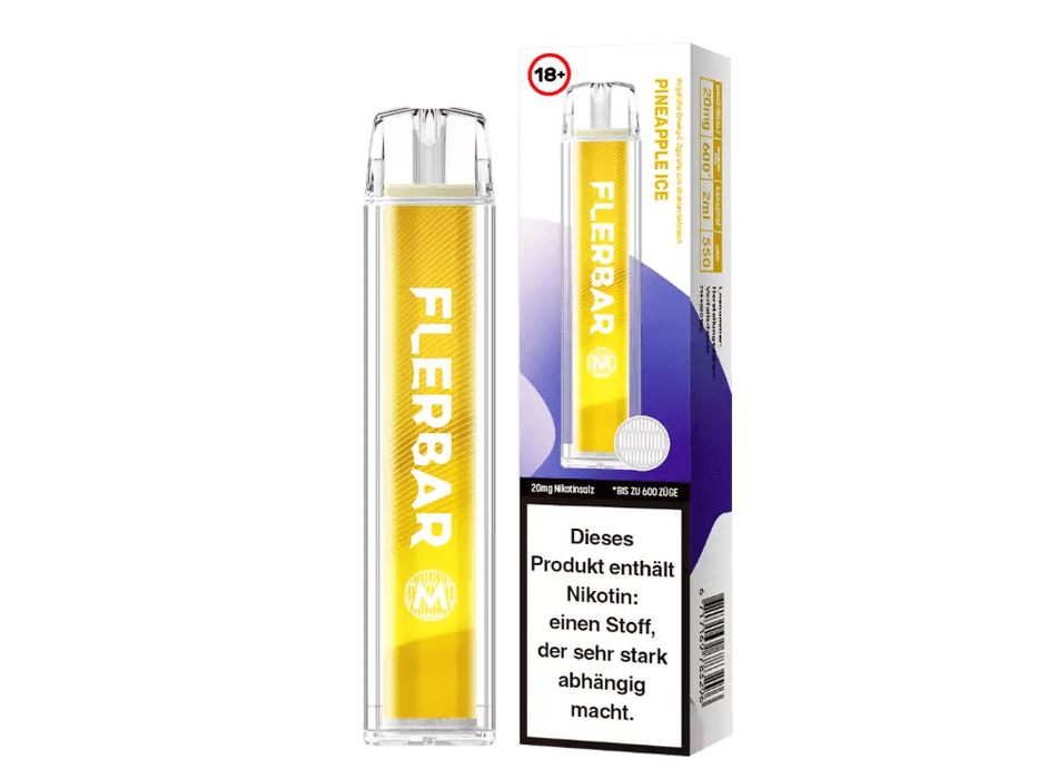 Flerbar 600 - 20mg - Pineapple Ice - Smokey-Dealz