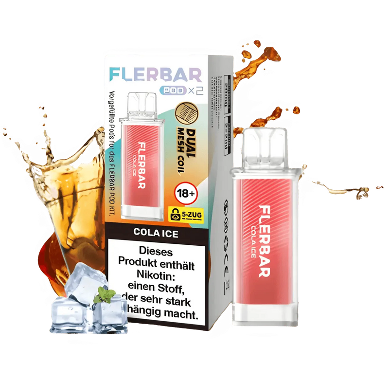 FLERBAR Pods - Cola Ice - 20mg - Smokey-Dealz
