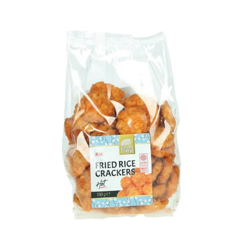 Golden Turtle - Frittierte Pikante Reiscracker (10 * 150 G.) - Smokey-Dealz