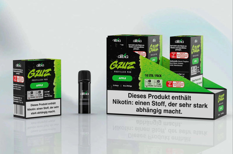 GZUZ - Apple - 2 x 20mg( Pods) - Smokey-Dealz