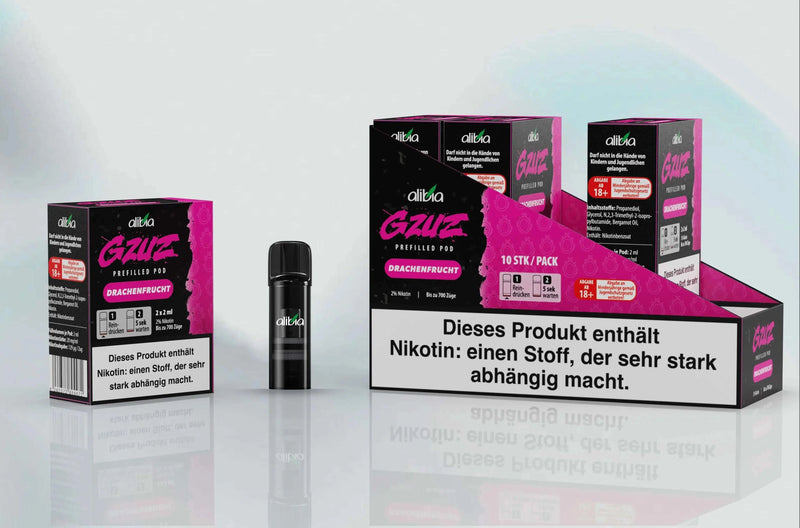 GZUZ - Drachenfrucht - 2 x 20mg( Pods) - Smokey-Dealz