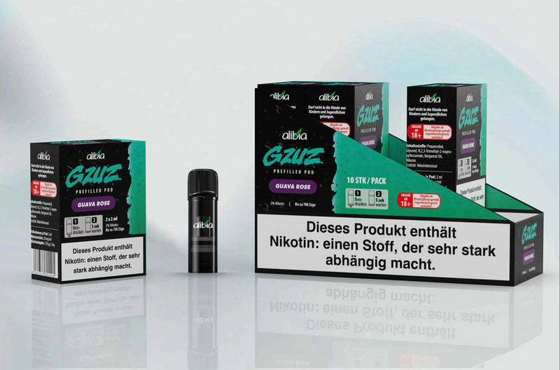 GZUZ - Guava Rose - 2 x 20mg( Pods) - Smokey-Dealz