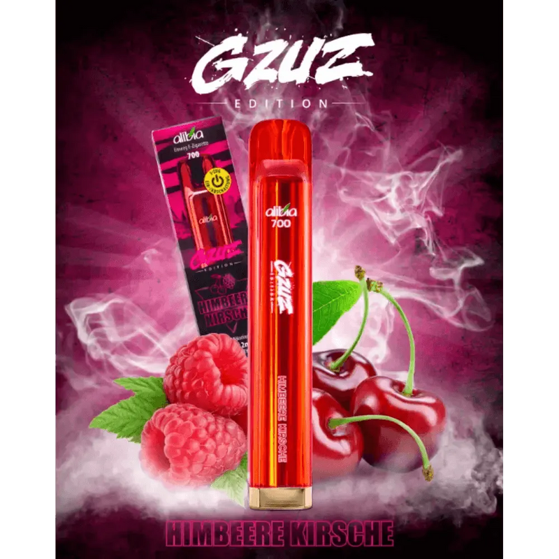 Gzuz V2 - Himbeere Kirsche - 20 mg Nikotin - Smokey-Dealz