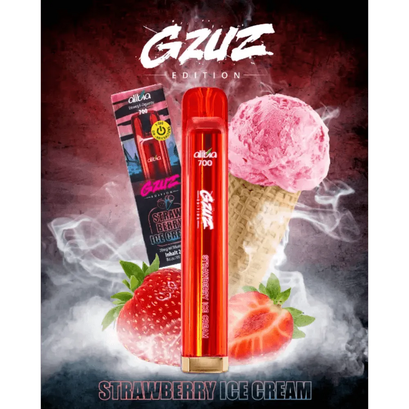 Gzuz V2 - Strawberry Ice Cream - 20 mg Nikotin - Smokey-Dealz