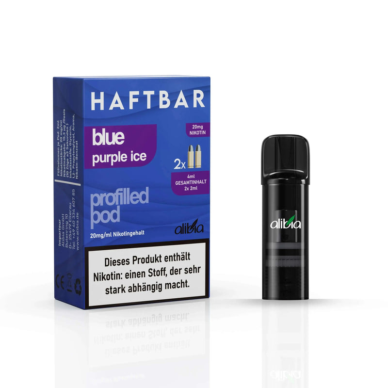 HAFTBAR - Blue Purple Ice - 2 x 20mg - Ausverkauft - Smokey-Dealz