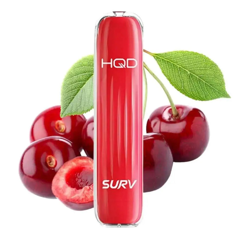 HQD Surv - Cherry - 600 Züge - Smokey-Dealz