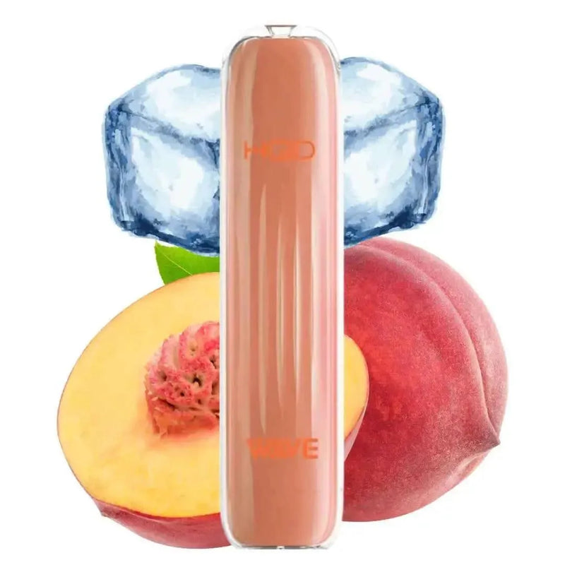 HQD Surv Wave - Peach Ice - 600 Züge - Smokey-Dealz