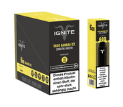 IGNITE V600 Banana Ice Einweg-E-Zigarette 20mg Nikotin, 600 Puffs, 10er Pack