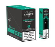 IGNITE V600 Cool Menthol Einweggerät mit 20mg/ml Nikotin, 600 Züge, 10er Packung