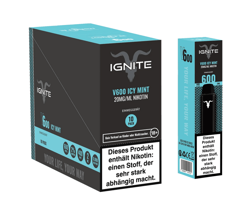 IGNITE - Icy Mint - Smokey-Dealz