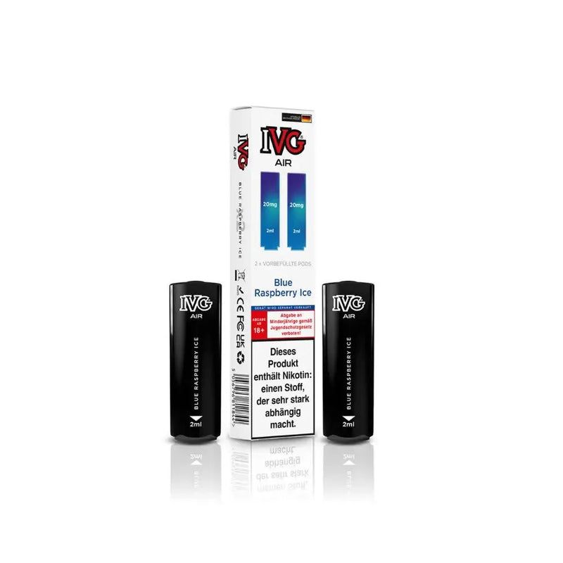 IVG AIR - Prefilled Pods (2 Stück) - Blue Raspberry Ice - 20mg/ml - Smokey-Dealz