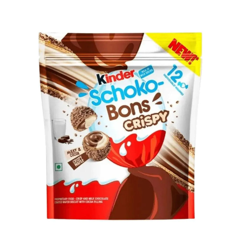 Kinder Schoko Bons Crispy 67,20 G. x 12 - Smokey-Dealz
