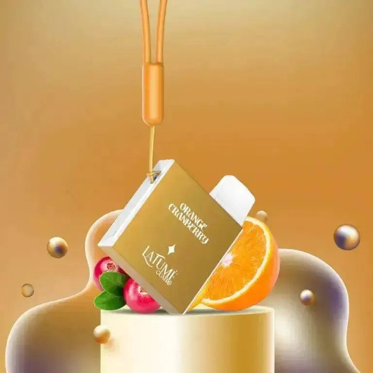 LA FUME Cuatro – Orange Cranberry - Smokey-Dealz