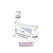 LaFumé Cuatro Blueberry Raspberry vorgefüllte E-Zigaretten Pods mit Nikotinhinweis