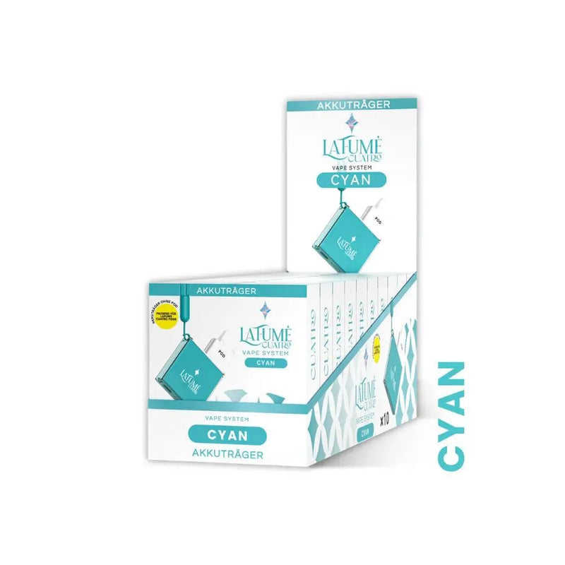 La Fume Cuatro - POD Kit Basisgerät (Akku) Mehrweg - Cyan - Smokey-Dealz