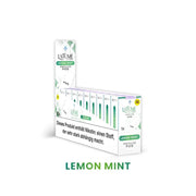LaFume Cuatro Lemon Mint vorgefüllte Pods Packung mit Nikotinwarnung
