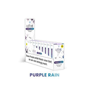 LaFumé Cuatro Purple Rain vorgefüllte Pods mit Nikotinhinweis auf Produktverpackung