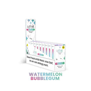 LaFumé Cuatro Watermelon Bubblegum vorgefüllte Vape Pods mit Nikotinhinweis