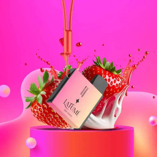 LA FUME Cuatro – Strawberry Milkshake - Smokey-Dealz