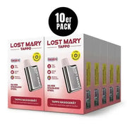 Lost Mary Tappo Basisgerät 10er Pack Silber Edelstahl E-Zigarette mit 750 mAh Akku